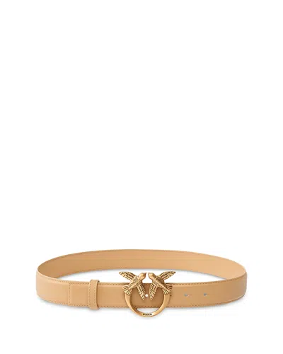 Pinko Women's Love Berry Belt In Sand