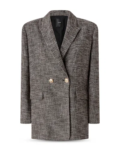 Pinko Gnocchetto Jacket In Brown
