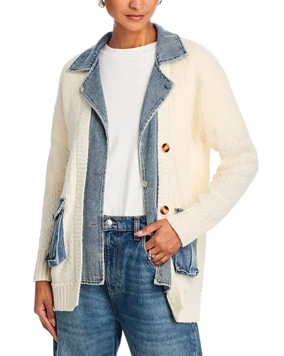 Six Fifty Rachel Cardigan Sweater In White