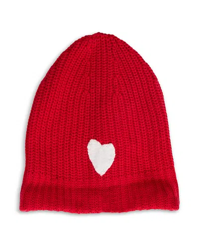 Kerri Rosenthal Love Beanie In Red