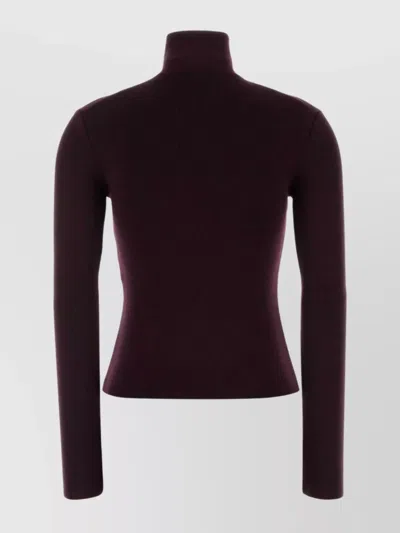 Courrèges Courreges Women Grape Wool Sweater In Multi