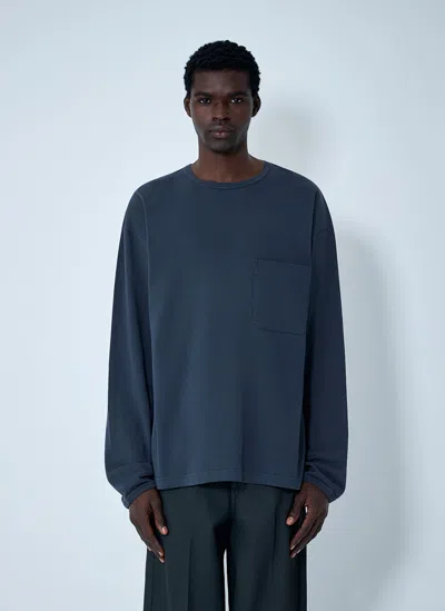 Lemaire Classic T-shirt In Blue