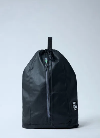 Gr10k Coated Crossbody Bag In Black