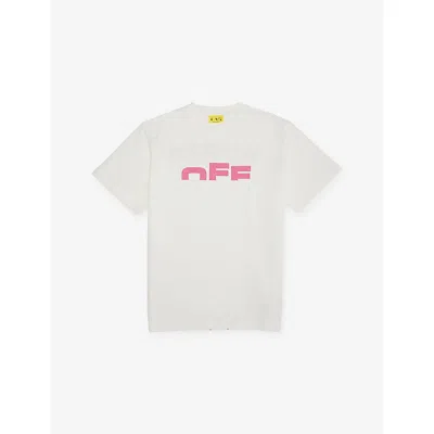Off-white Type Logo Logo T-shirt In White