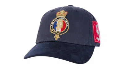 Pre-owned Palace Men's  Union France 6panel Hat In Navy Blue
