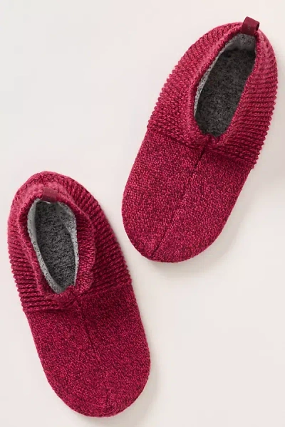 Bombas Marl Gripper Slippers In Red