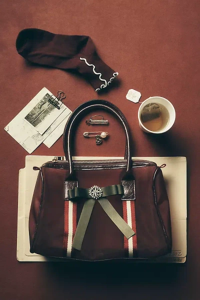 Daily Practice By Anthropologie Daily Practice Mesh Stripe Tote Bag In Red