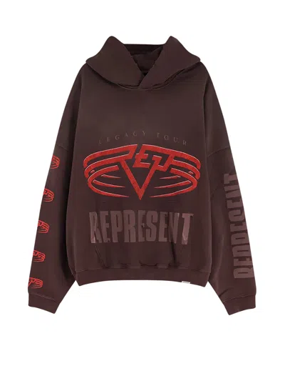 Represent Reversible Living Legacy Tour Sweatshirt In Black In Black