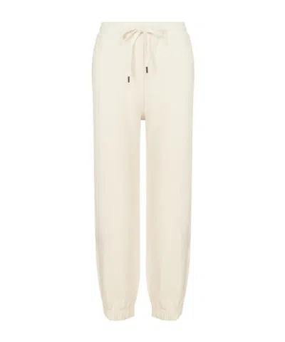 Canada Goose Elastic Waist Sweatpants In White