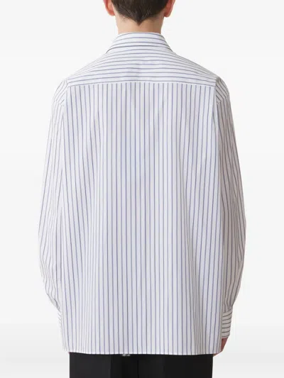 Lanvin Long Sleeve Shirt In White