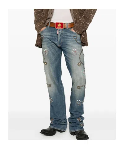 Dsquared2 The American Jeans In Blue