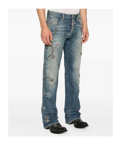 Dsquared2 The American Jeans In Blue