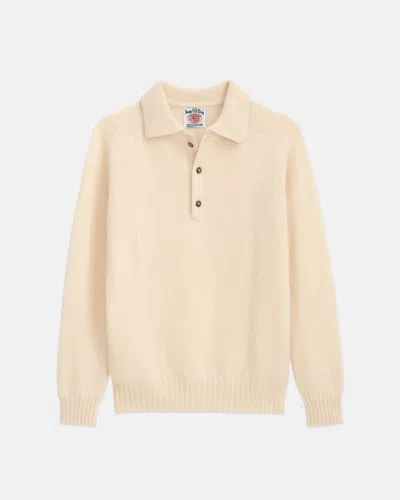 Alex Mill X J.press Shaggy Dog  Oliver Polo In Neutral