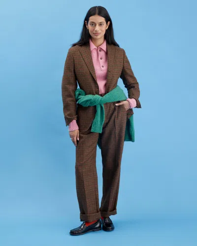 Alex Mill X J.press Shaggy Dog  Oliver Polo In Pink