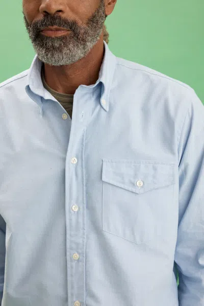 Alex Mill X J.press Oxford Button Down In Blue