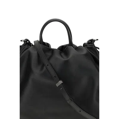 Brunello Cucinelli Shoulder Bag In Black