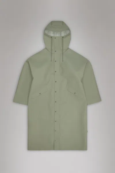 Rains Vision Rain Jacket Long In Green