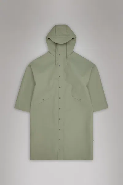 Rains Vision Rain Jacket Long In Green