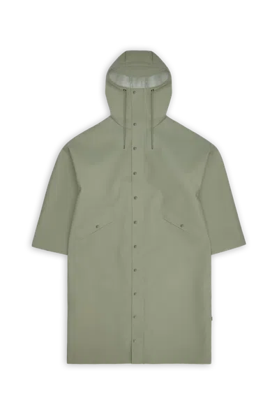 Rains Vision Rain Jacket Long In Green