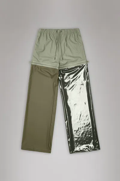 Rains Vision Rain Pants Wide In Green