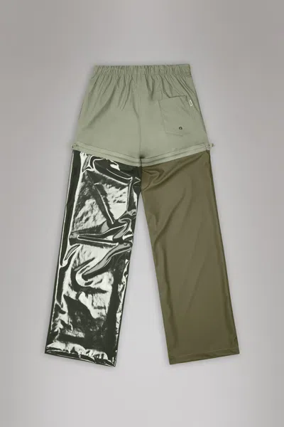Rains Vision Rain Pants Wide In Green