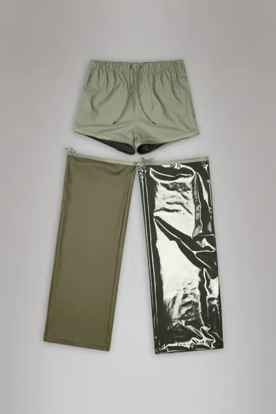 Rains Vision Rain Pants Wide In Green
