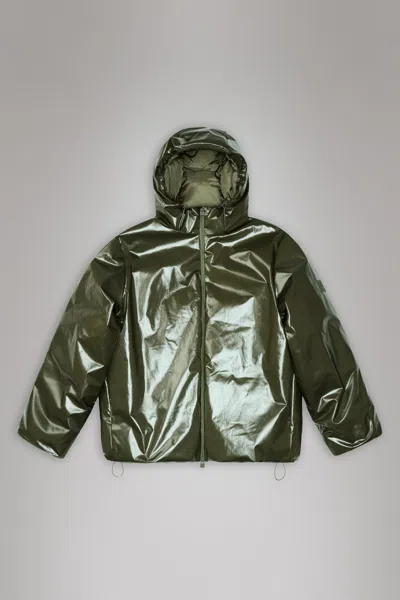 Rains Sibu Vision Puffer Jacket In Green