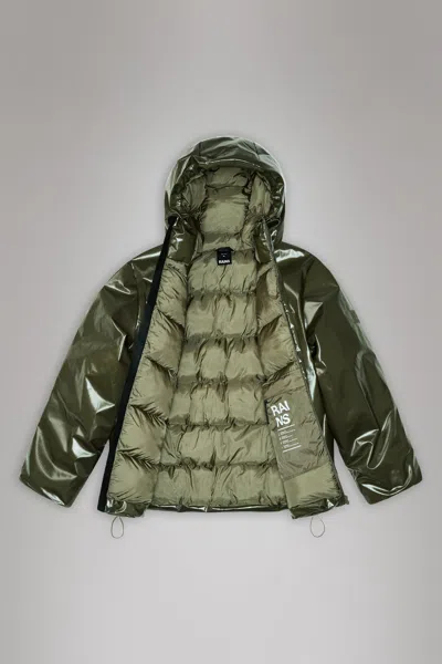 Rains Sibu Vision Puffer Jacket In Green
