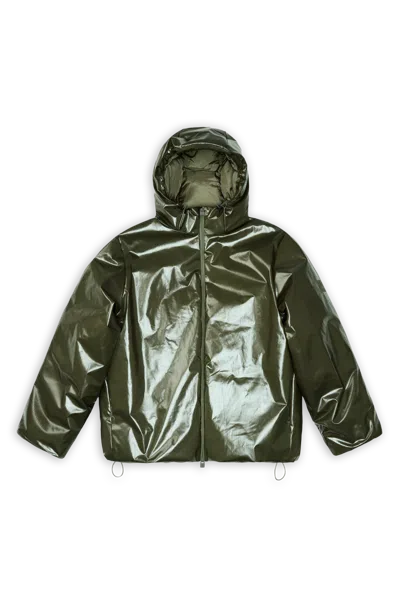 Rains Sibu Vision Puffer Jacket In Green
