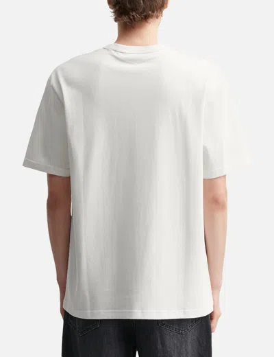 Apc A.p.c. Boxy Cotton Crew-neck T-shirt In White