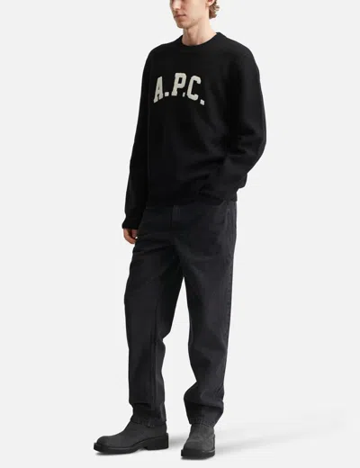 Apc A.p.c. Sweaters Black In Black