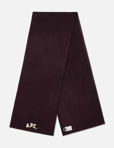 Apc Jesse Scarf In Purple