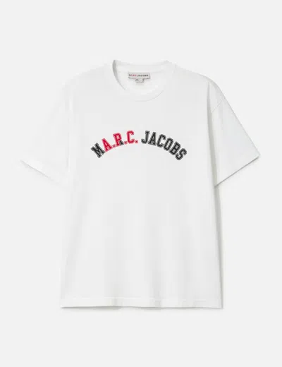 Apc A.p.c. X Marc Jacobs Short-sleeved Crewneck T-shirt In White