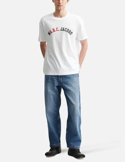Apc A.p.c. X Marc Jacobs Short-sleeved Crewneck T-shirt In White