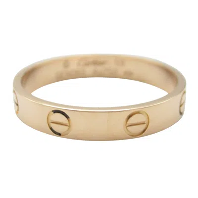 Pre-owned Cartier Pink Gold Pink Gold (18k) Band Ring ()