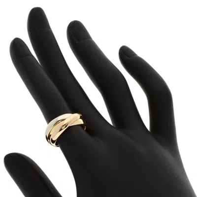 Pre-owned Cartier Trinity Pink White Yellow Band Ring () In Multi
