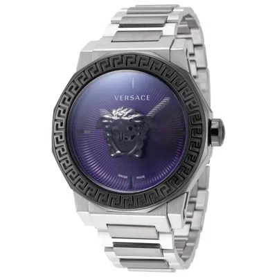 Versace Medusa Deco Women's Watch In Metallic