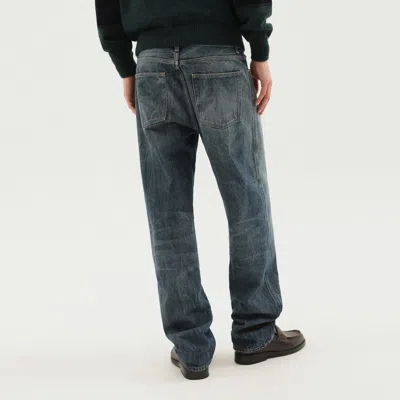 1989 Studio Whiskering-effect Jeans In Blue