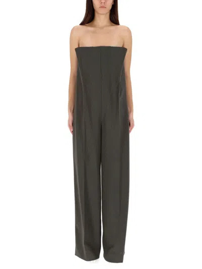 Jean Paul Gaultier Tube Top Jumpsuit In Black