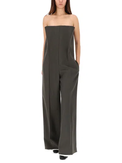Jean Paul Gaultier Tube Top Jumpsuit In Black