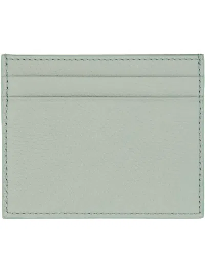 Valentino Garavani Vlogo Signature Card Holder In Gray