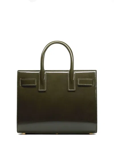 Saint Laurent Bag "sac De Jour" Nano In Green