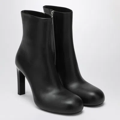 Balenciaga Black Fargo Ankle Boots In Leather Women In Black