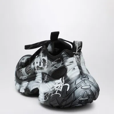 Balenciaga 6xl Spray-effect Sneakers In Multi