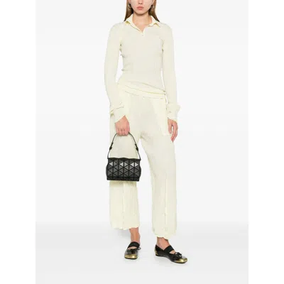 Bao Bao Issey Miyake Black Tote Bags Women In Black
