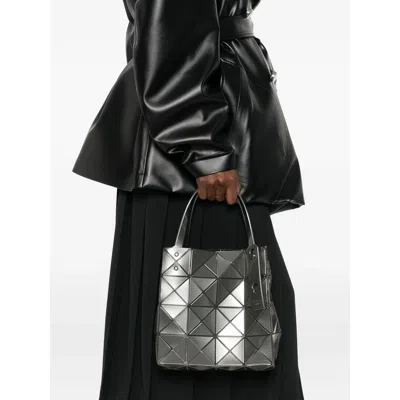 Bao Bao Issey Miyake Grey Tote Bags Women In Gray