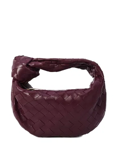 Bottega Veneta Women Jodie Mini Leather Handbag In Purple