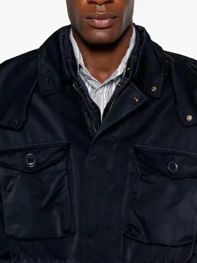 C.p. Company C. P. Company Medium Jacket In `micro Kei` In Black