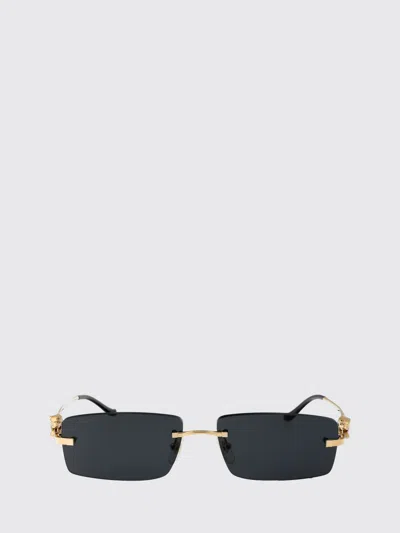 Cartier Sunglasses Woman Grey In Gray