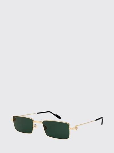 Cartier Sunglasses Woman Petroleum Blue In Green